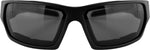 TREAD SUNGLASSES MATTE BLACK W/SMOKED LENS REMOVABLE FOAM | BTRE001