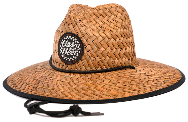 Gas & Beer StrawHat Brown