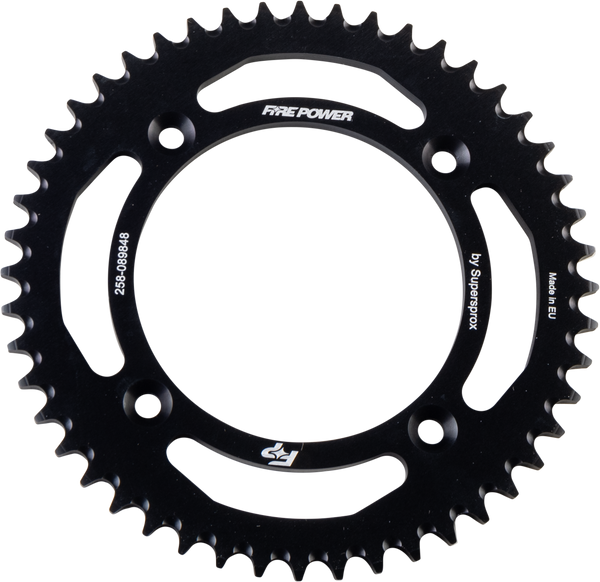REAR SPROCKET ALUMINUM 48T BLK | FPA-898-48-BLK