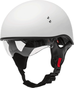 HH-65 HALF HELMET NAKED MATTE WHITE LG