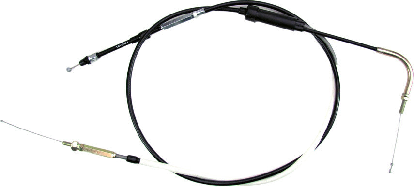 BLACK VINYL THROTTLE CABLE | 10-0091