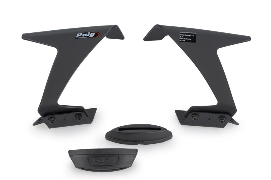 RACE SIDE SPOILERS MATTE BLACK BMW | 21570J