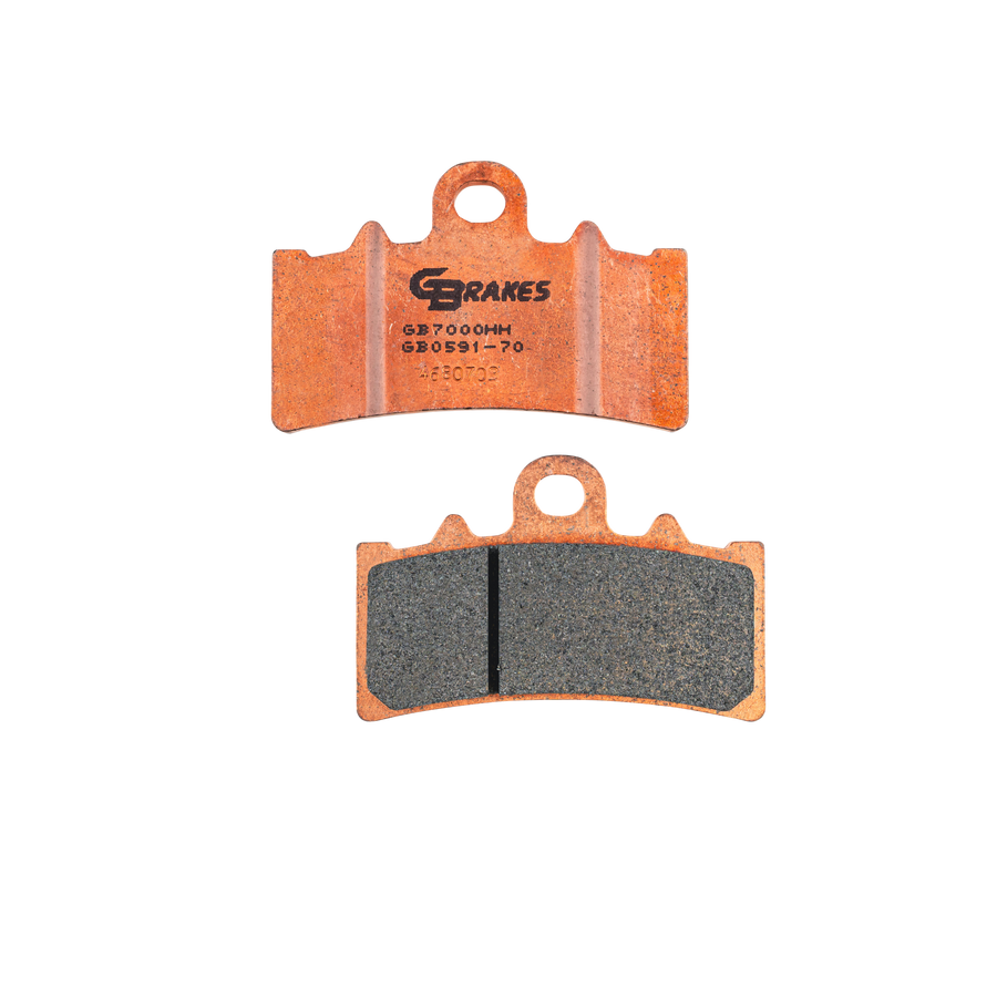 BRAKE PADS SINTERED | GB0591-70