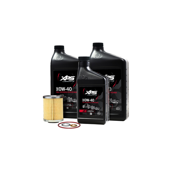 XPS 4T 0W-40 Synthetic Oil Change Kit for Rotax 500 cc or more V-Twin engine*