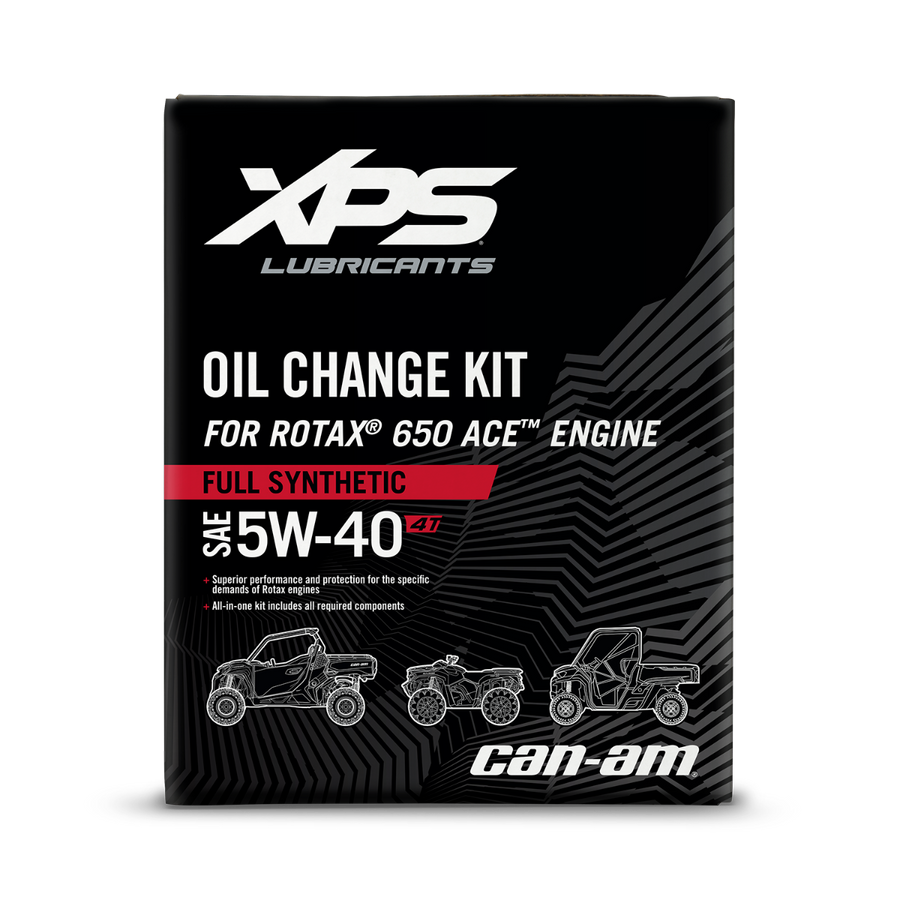 XPS Can-Am Oil Change Kit 5W40 ACE 650CC, SC*