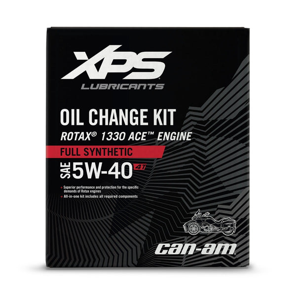 Can-Am On-Road XPS 4T 5W-40 Full Synthetic Oil Change Kit for Rotax 1330 engine*