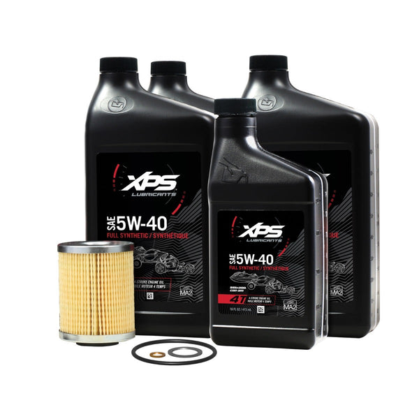 Can-Am On-Road XPS 4T 5W-40 Full Synthetic Oil Change Kit for Rotax 900 CC engine*