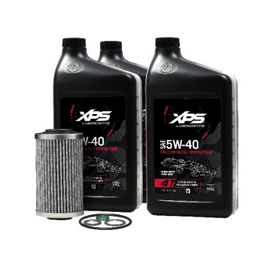 Can-Am On-Road XPS Can-Am Oil Change Kit 5W40 for Rotax 999T*