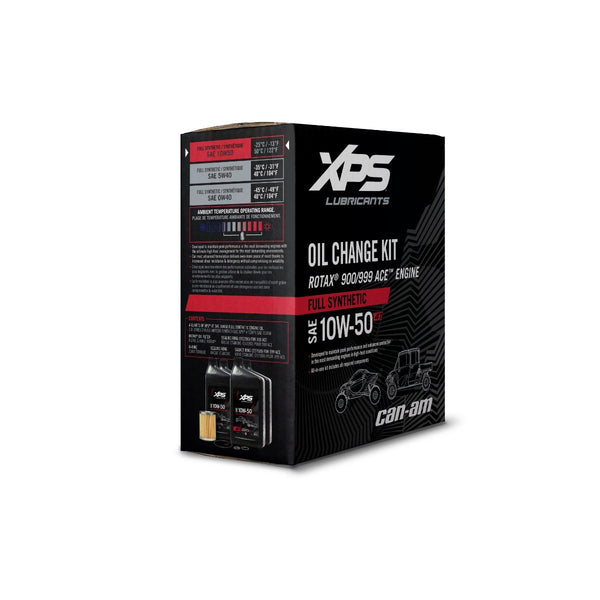 XPS 4T 10W-50 Synthetic Oil Change Kit for Rotax 900/999 ACE engine*
