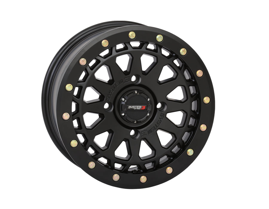 SB6 BL WHEEL 15X7 6+1 (+45MM) 4/156 MATTE BLACK | 15S3-6557