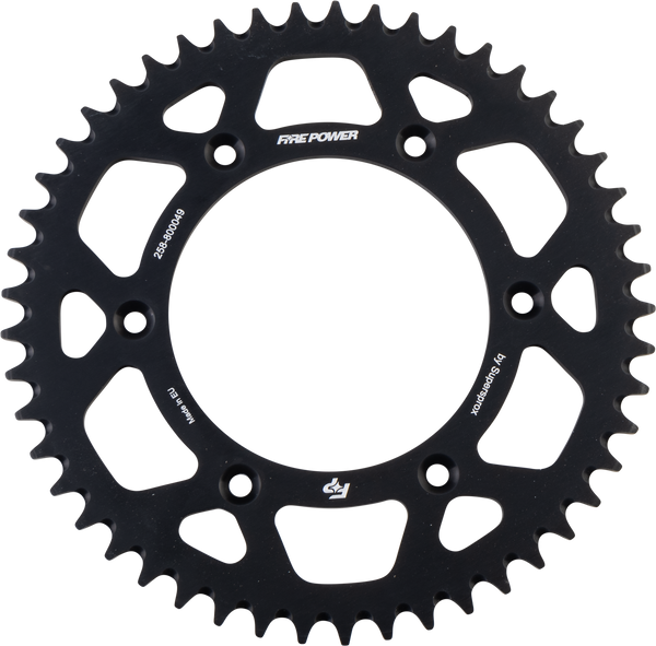 REAR SPROCKET ALUMINUM 49T BLK | FPA-8000-49-BLK