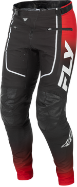 YOUTH RAYCE BICYCLE PANTS RED/BLACK/WHITE SZ 18