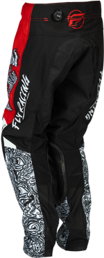 YOUTH KINETIC MUTANT PANTS RED/WHITE/BLACK SZ 22