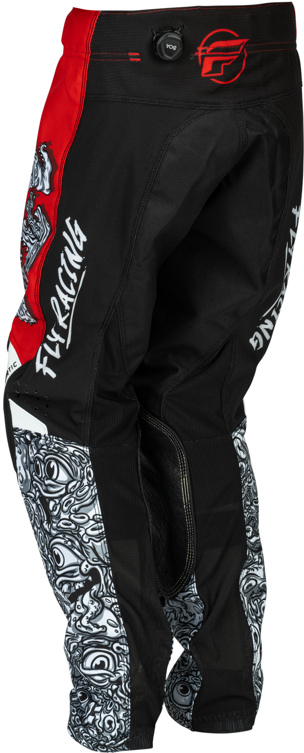 YOUTH KINETIC MUTANT PANTS RED/WHITE/BLACK SZ