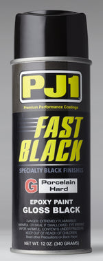 11oz Aerosol Fast Black Paint