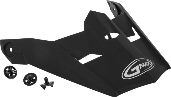 VISOR W/SCREWS MX-46Y MATTE BLACK | G046866