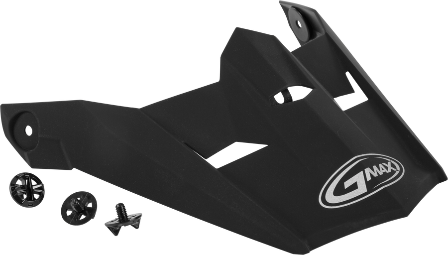 VISOR W/SCREWS MX-46Y MATTE BLACK | G046866