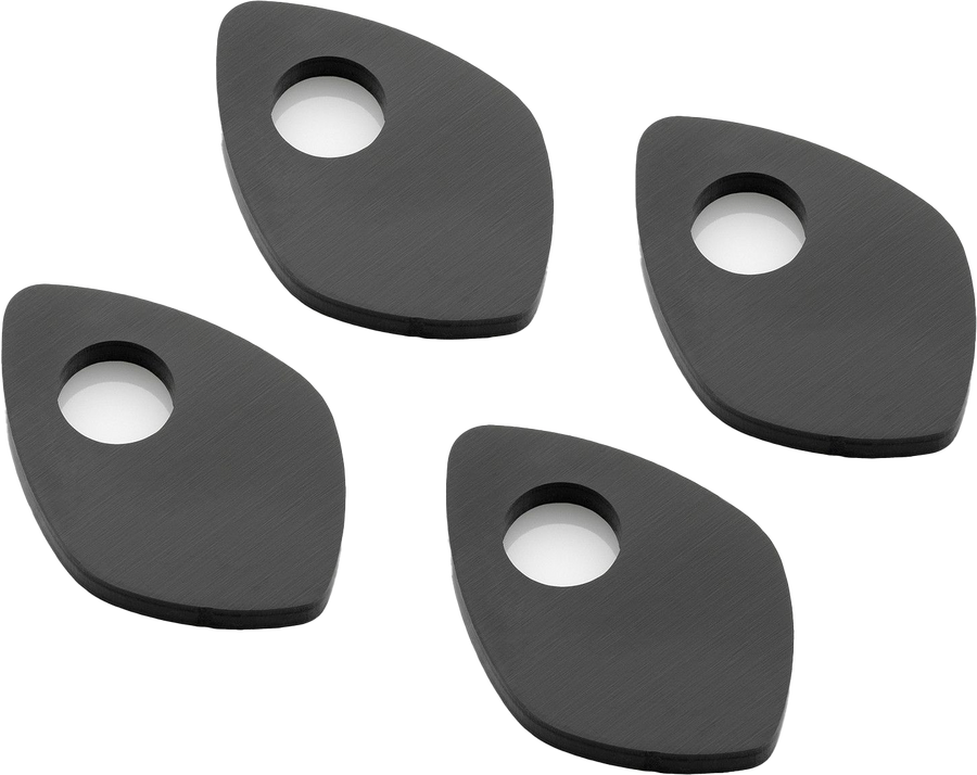 TURN SIGNAL MOUNTING KIT 4 PCS BLACK | FR232B