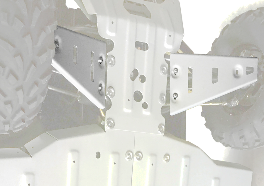 ALLOY FRONT A ARM GUARDS POL | 24.7430.1-4