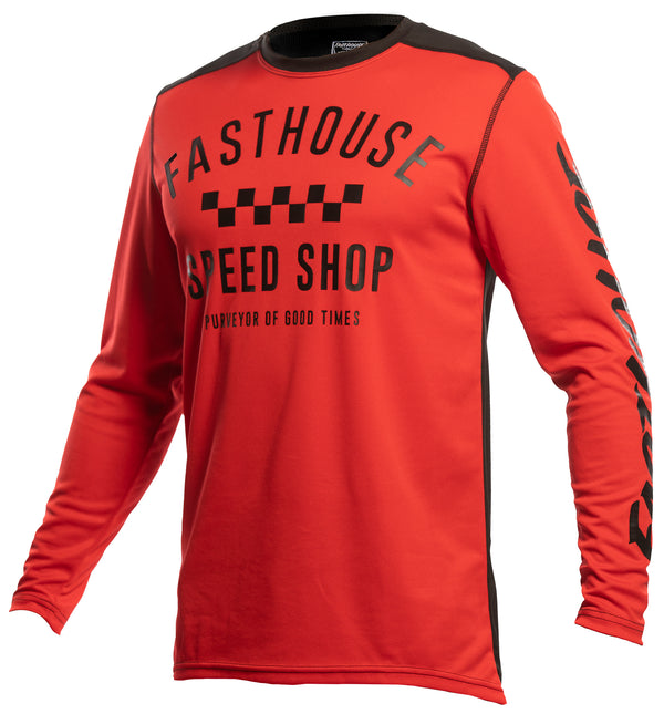 CARBON JERSEY RED/BK  3X