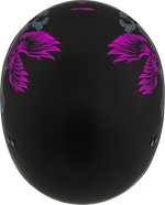 HH-65 CORVUS HELMET MATTE BLACK/PURPLE/GREY XL
