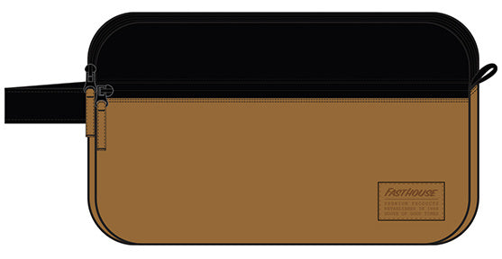 HNGR TOILETRY BAG CML/BLK