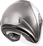 OF-17 OPEN-FACE HELMET TITANIUM 3X