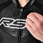 TRACTECH EVO D3O JACKET BLK/WHI LEATHER