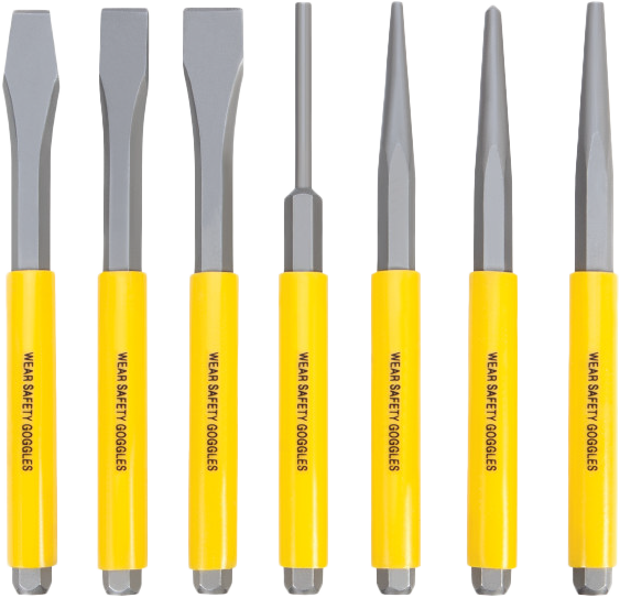 7 PC PUNCH / CHISEL SET | W7510