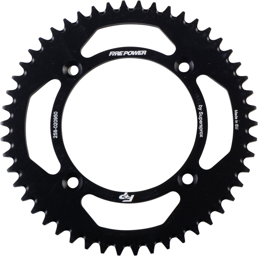 REAR SPROCKET ALUMINUM 50T BLK | FPA-209-50-BLK