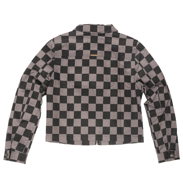 WM DAISY JACKET BLK/GRY 2X