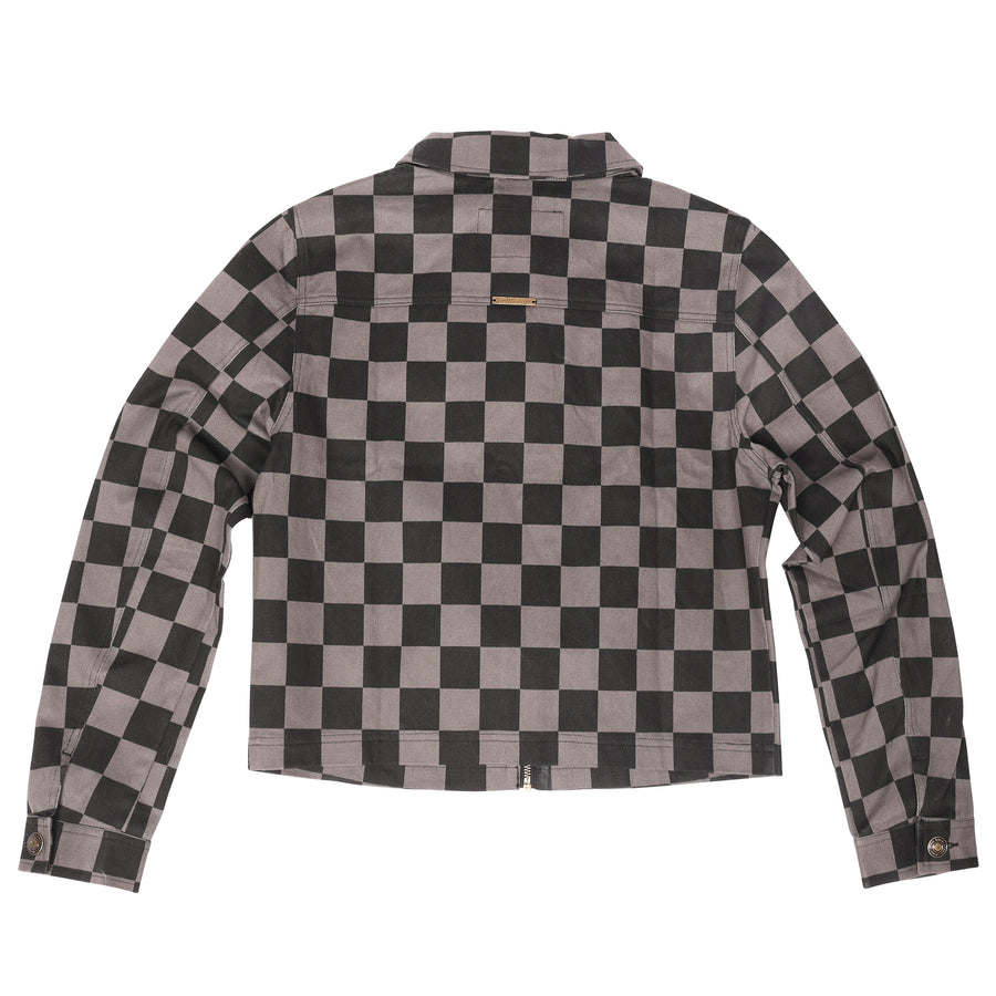 WM DAISY JACKET BLK/GRY 2X