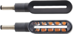 CYCLONE LED TURN SIGNALS SEQUENTIAL BLACK PAIR | HE049101