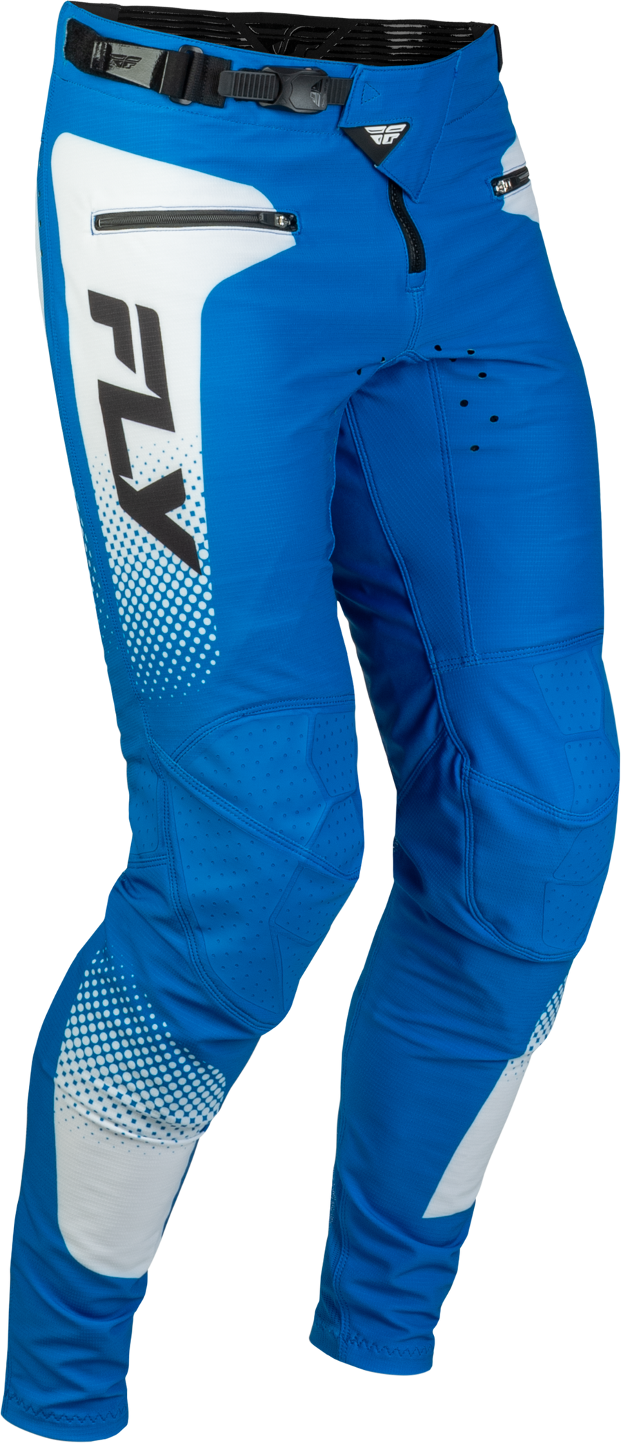 YTH RAYCE SONAR BICYCLE PANTS BLUE/WHITE/BLACK SZ 18
