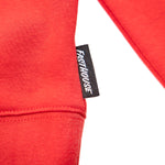 WIRED HOODED PULLOVER RED