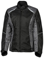 ARASHI JKT BLK/GUN WMNS