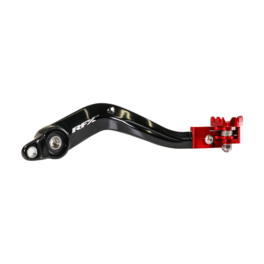 REAR BRAKE PEDAL RED FOLDING-TIP BETA | FXRB 80200 99RD