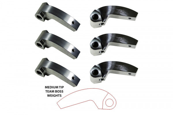 HYPERSHIFT TEAM MED TIP MACHINED WEIGHTS 3/PK 58.7G | K-1T