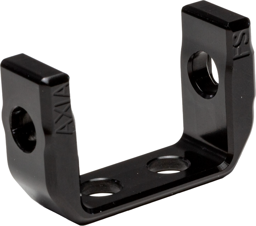 FLAT SURFACE MOUNTING CLAMP BLACK