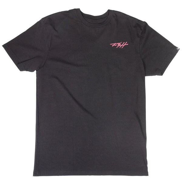 HIDEOUT SS TEE BLACK