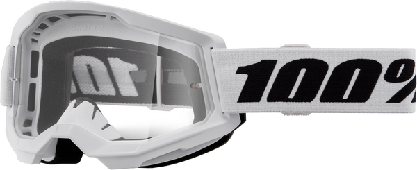 STRATA 2 GOGGLE WHITE CLEAR LENS