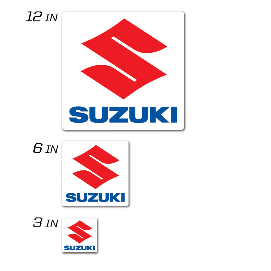 SUZUKI ICON DECAL 12" SQUARED | 40-40-110
