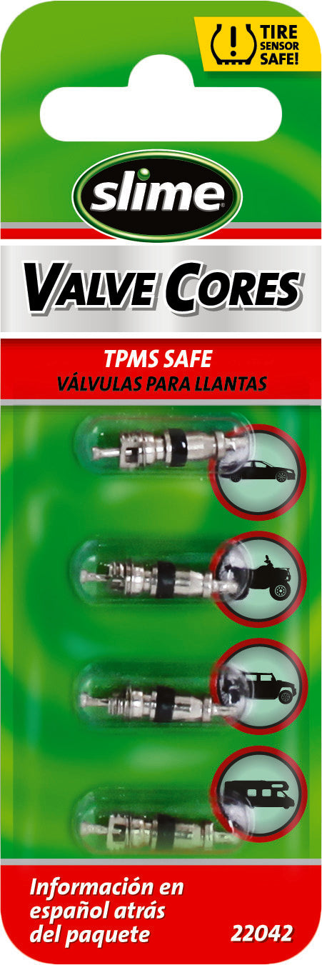 4/PC VALVE CORES SHORT | 22042