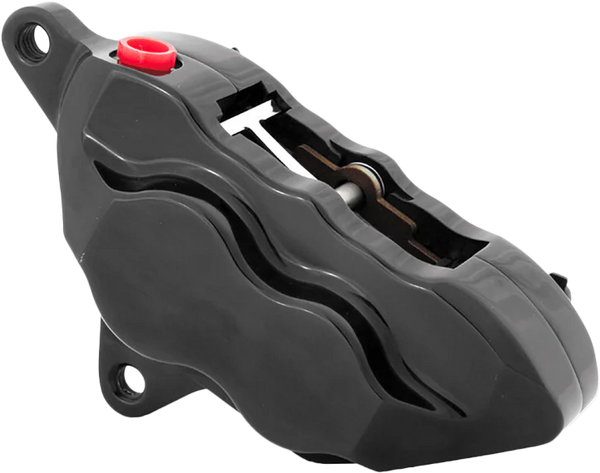 4 PISTON FRONT CALIPER L/H BLACK 84-99 W/ 11.5" ROTOR