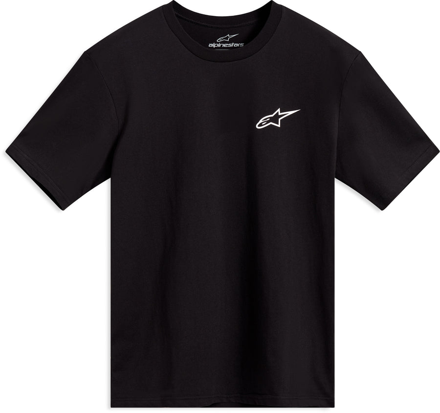 COMBO BACK SS CSF TEE BLACK/WHITE 2X