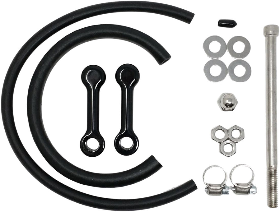 BILLET TANK LIFT KIT 3" `10-17 DYNA POWDER COAT BLK
