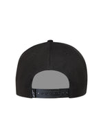 LABEL SNAPBACK HAT BLACK
