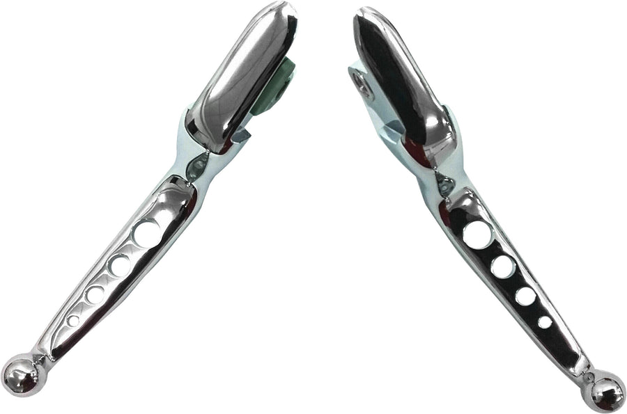 4 HOLE LEVER SET CHROME SOFTAIL 15-24 CABLE