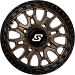 IGNITION WHEEL 15X7 4/137 +10MM BRONZE/BLK