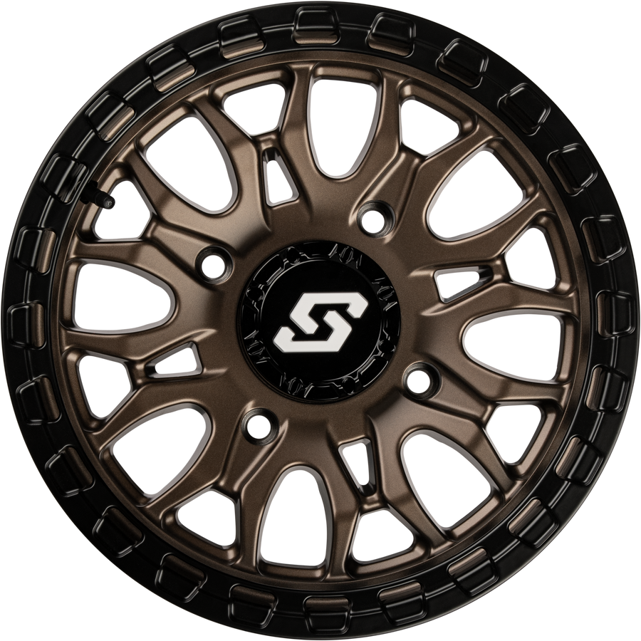 IGNITION WHEEL 15X7 4/137 +10MM BRONZE/BLK